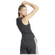 Adidas Γυναικεία αμάνικη μπλούζα Linear Slim Single Jersey Tank Top Adidas Γυναικεία αμάνικη μπλούζα Linear Slim Single Jersey Tank Top